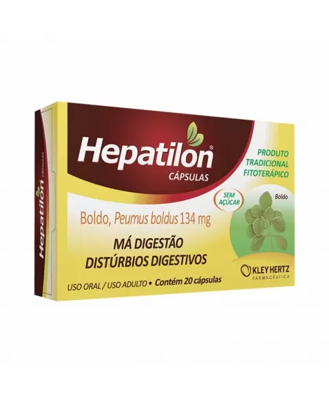 HEPATILON 20COMP HERTZ