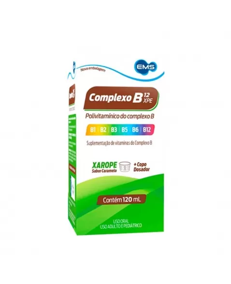 COMPLEXO B12 120ML EMS